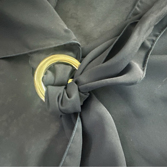 AJ Tropics sheer black skirt - Picture 2 of 4